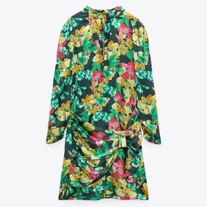 Zara floral dress